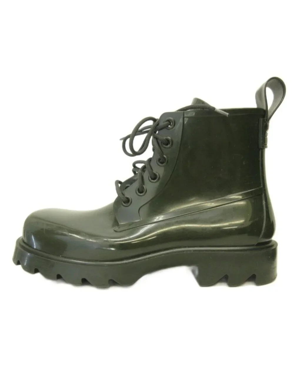 Bottega Veneta Stride Ankle Boots Rain Shoes 6 Holes 42 Black
